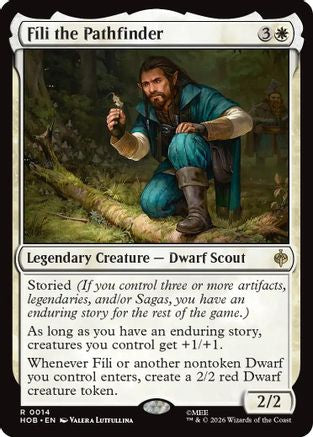 Fili the Pathfinder  [Foil]  (HOB-014) - [The Hobbit]