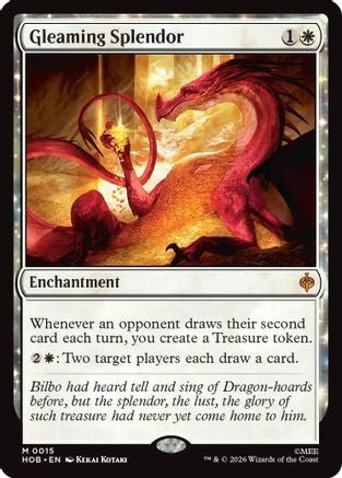 Gleaming Splendor  [Foil]  (HOB-015) - [The Hobbit]