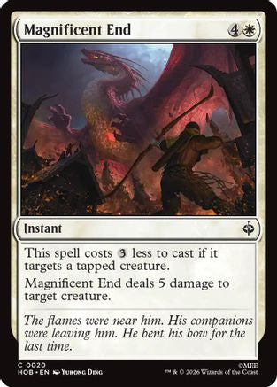 Magnificent End  [Foil]  (HOB-020) - [The Hobbit]