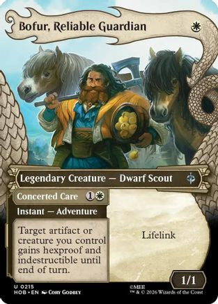 Bofur, Reliable Guardian (Showcase)  [Foil]  (HOB-215) - [The Hobbit]