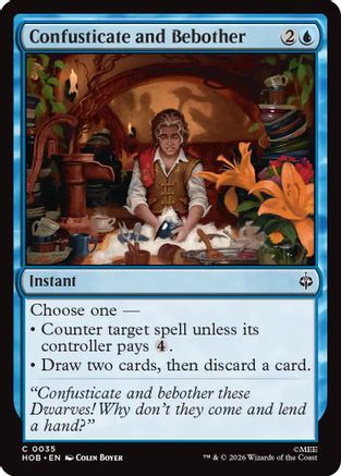 Confusticate and Bebother  [Foil]  (HOB-035) - [The Hobbit]
