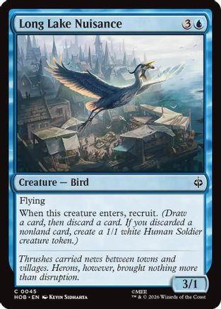 Long Lake Nuisance  [Foil]  (HOB-045) - [The Hobbit]