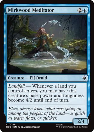 Mirkwood Meditator  [Foil]  (HOB-048) - [The Hobbit]