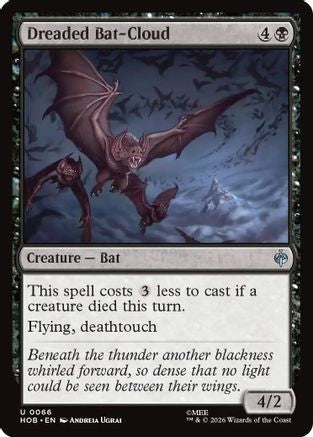 Dreaded Bat-Cloud  [Foil]  (HOB-066) - [The Hobbit]