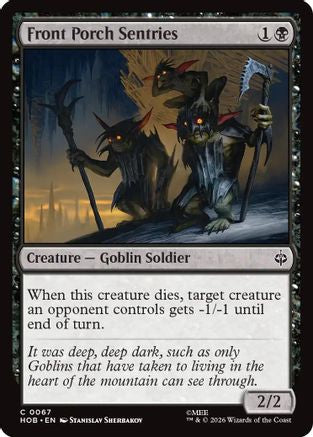 Front Porch Sentries  [Foil]  (HOB-067) - [The Hobbit]