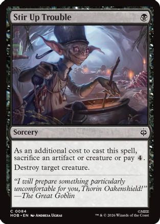 Stir Up Trouble  [Foil]  (HOB-084) - [The Hobbit]