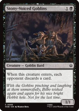 Stony-Voiced Goblins  (HOB-085) - [The Hobbit]