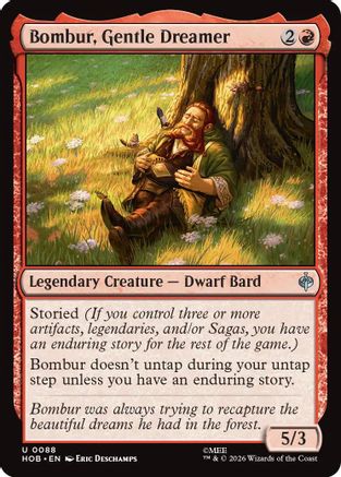 Bombur, Gentle Dreamer  (HOB-088) - [The Hobbit]