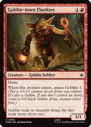 Goblin-town Flunkies  (HOB-100) - [The Hobbit]