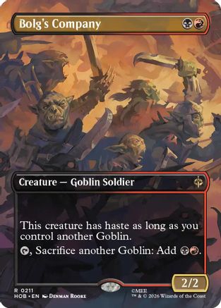 Bolg's Company (Borderless)  (HOB-211) - [The Hobbit]
