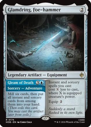 Glamdring, Foe-hammer  [Foil]  (HOB-174) - [The Hobbit]