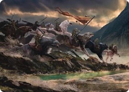 Tide of Fury and Disorder Art Card  (ASHOB-053) - [Art Series: The Hobbit]