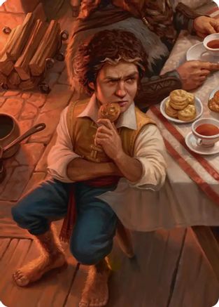 Bilbo, Fellow Conspirator Art Card (4/12)  (ASHOB-004) - [Art Series: The Hobbit]