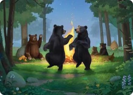 Dancing from Dark to Dawn Art Card  (ASHOB-021) - [Art Series: The Hobbit]