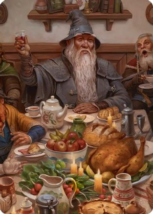 Gandalf, Party Guest Art Card (2/12)  (ASHOB-002) - [Art Series: The Hobbit]