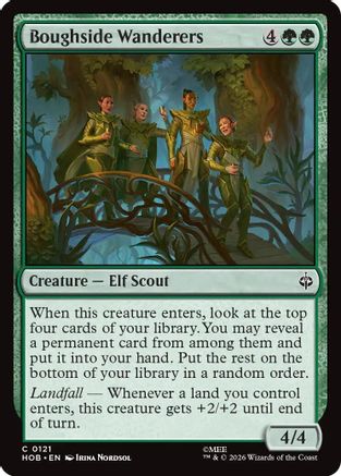 Boughside Wanderers  [Foil]  (HOB-121) - [The Hobbit]