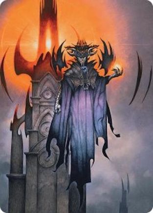 Sauron, the Lidless Eye Art Card  (ASHOB-036) - [Art Series: The Hobbit]