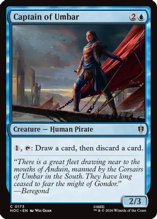 Captain of Umbar  (HOC-173) - [The Hobbit: Eternal-Legal]