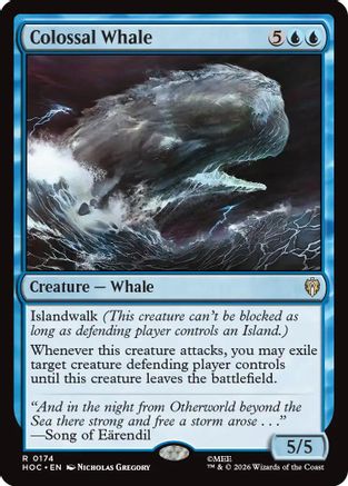 Colossal Whale  (HOC-174) - [The Hobbit: Eternal-Legal]