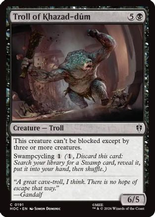 Troll of Khazad-dum  (HOC-191) - [The Hobbit: Eternal-Legal]