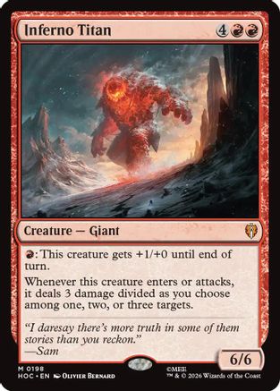 Inferno Titan  (HOC-198) - [The Hobbit: Eternal-Legal]