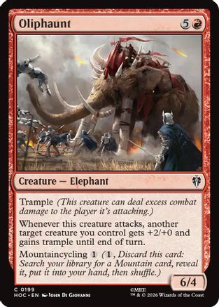 Oliphaunt  (HOC-199) - [The Hobbit: Eternal-Legal]