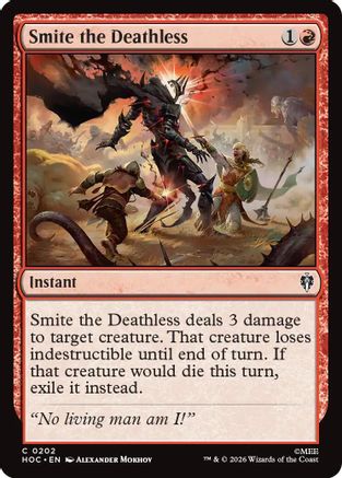 Smite the Deathless  (HOC-202) - [The Hobbit: Eternal-Legal]