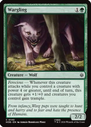 Wargling  [Foil]  (HOB-140) - [The Hobbit]