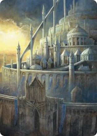 Minas Tirith Art Card  (ASHOB-038) - [Art Series: The Hobbit]