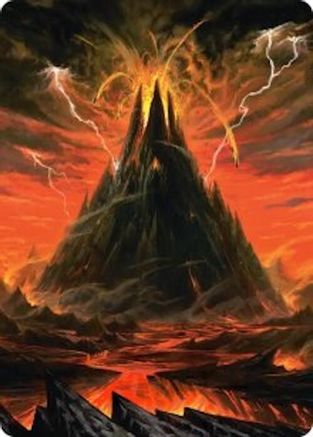 Mount Doom Art Card  (ASHOB-039) - [Art Series: The Hobbit]