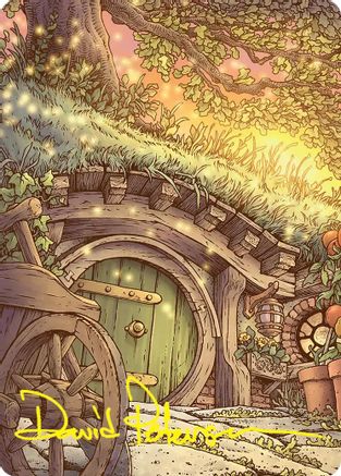 Plains (Summer) Art Card (Gold-Stamped Signature)  (ASHOB-045) - [Art Series: The Hobbit]