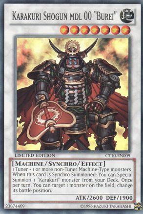 Karakuri Shogun mdl 00 "Burei" [CT10-EN009] Super Rare - Trinity Hobby
