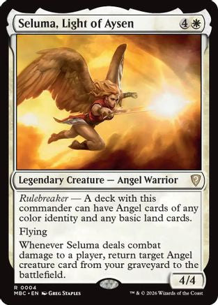 Seluma, Light of Aysen  [Foil]  (-004) - [Mystery Booster Commander Edition]