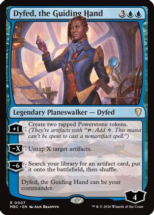 Dyfed, the Guiding Hand  (-007) - [Mystery Booster Commander Edition]