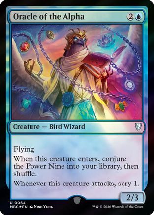 Oracle of the Alpha  [Foil]  (-064) - [Mystery Booster Commander Edition]