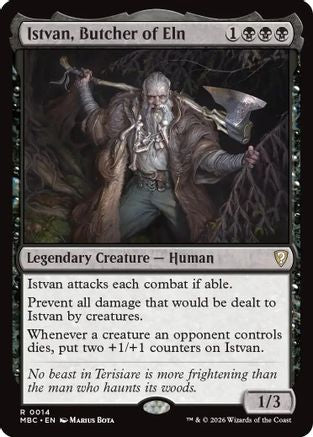Istvan, Butcher of Eln  (-014) - [Mystery Booster Commander Edition]