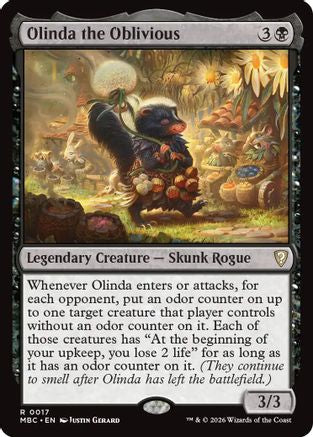 Olinda the Oblivious  [Foil]  (-017) - [Mystery Booster Commander Edition]