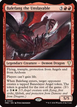 Balefang the Unslayable  (-020) - [Mystery Booster Commander Edition]