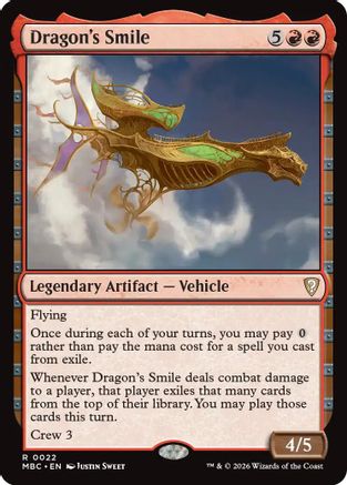 Dragon's Smile  (-022) - [Mystery Booster Commander Edition]