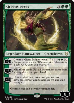Greensleeves  (-030) - [Mystery Booster Commander Edition]