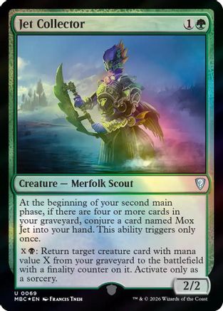 Jet Collector  [Foil]  (-069) - [Mystery Booster Commander Edition]