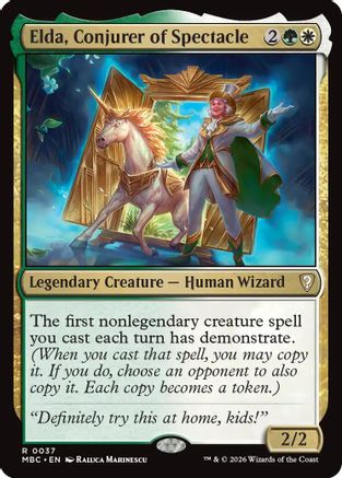 Elda, Conjurer of Spectacle  (-037) - [Mystery Booster Commander Edition]