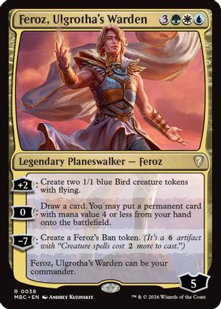Feroz, Ulgrotha's Warden  (-038) - [Mystery Booster Commander Edition]