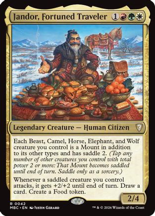 Jandor, Fortuned Traveler  (-042) - [Mystery Booster Commander Edition]