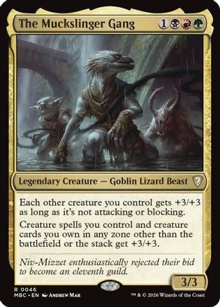 The Muckslinger Gang  (-046) - [Mystery Booster Commander Edition]