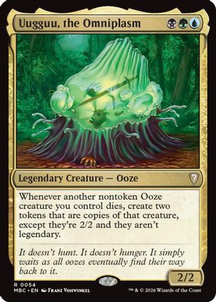 Uugguu, the Omniplasm  [Foil]  (-054) - [Mystery Booster Commander Edition]