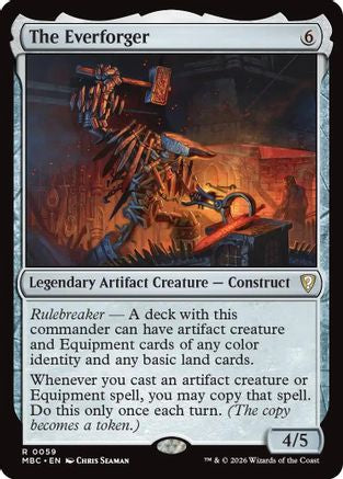 The Everforger  (-059) - [Mystery Booster Commander Edition]