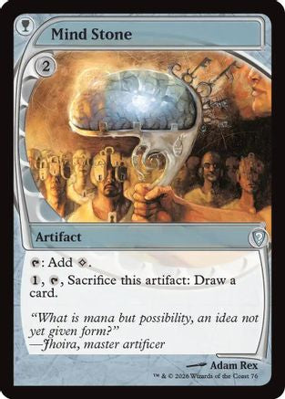 Mind Stone (Future Sight)  (-076) - [Mystery Booster Commander Edition]