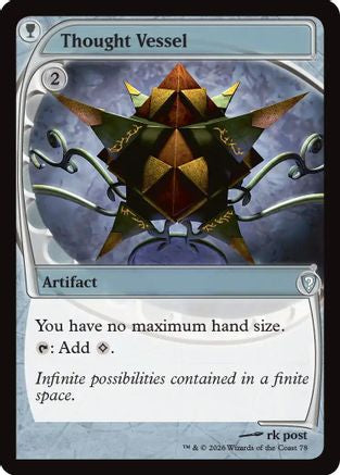 Thought Vessel (Future Sight)  (-078) - [Mystery Booster Commander Edition]