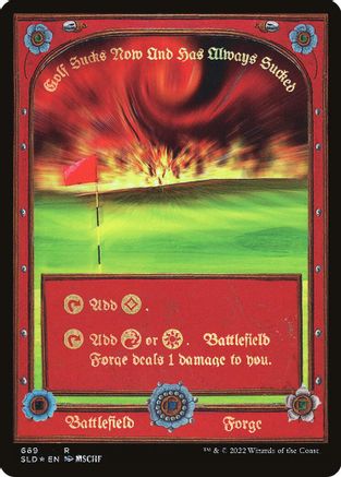 Battlefield Forge  [Foil]  (SLD-669) - [Secret Lair Drop Series]